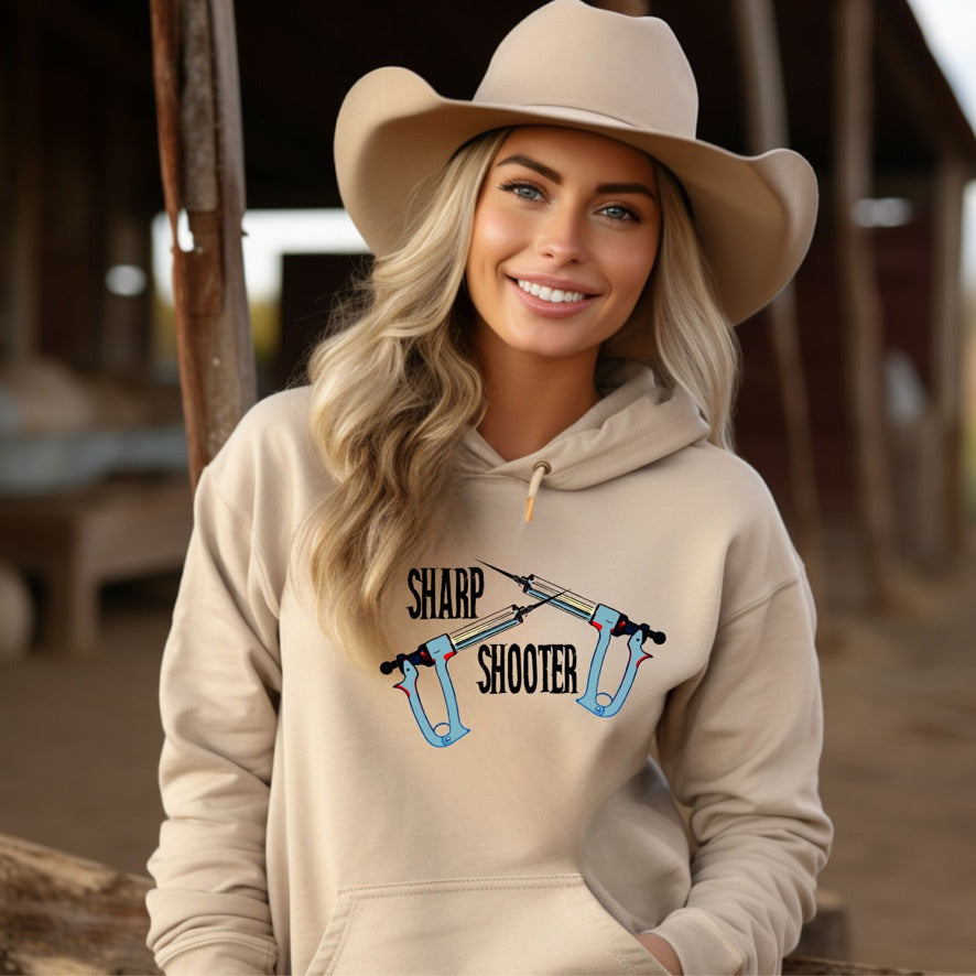Cowgirl Hoodie "We Do Cowgirl Shit Right"