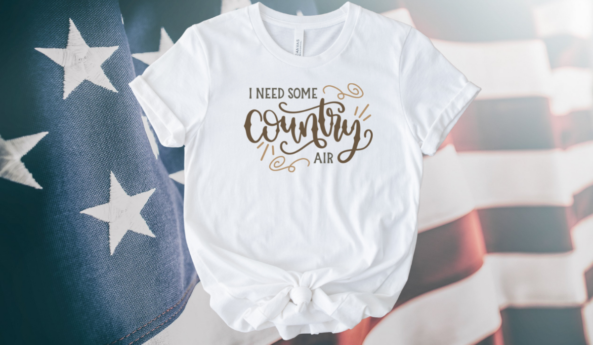 I need some Country Air Ladies Short Sleeve T-Shirt