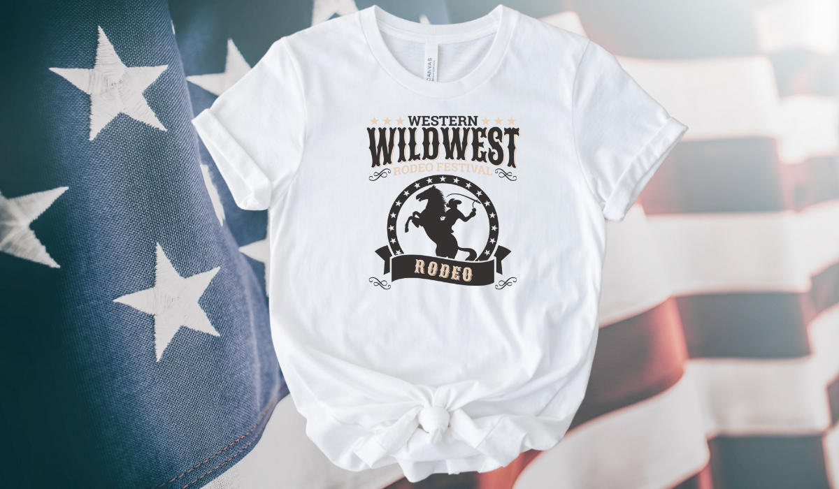 Wild West RODEO Ladies Short Sleeve T-Shirt