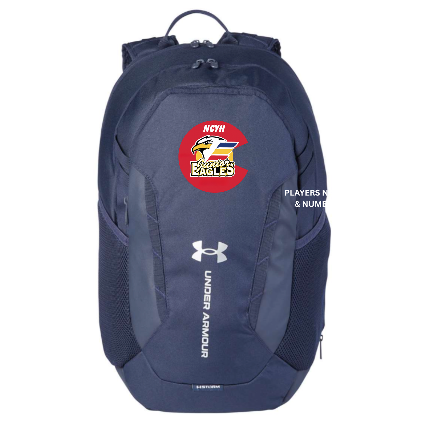 Navy Blue Hustle Backpack 6.0 Under Armour