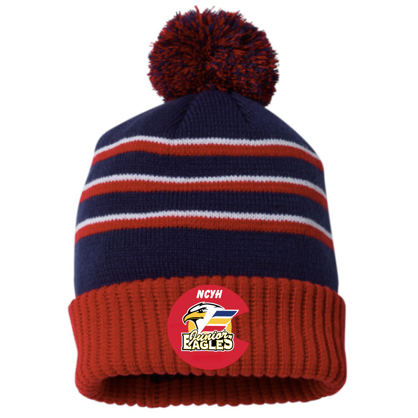 Embroidered Pom Cuffed Beanie Richardson