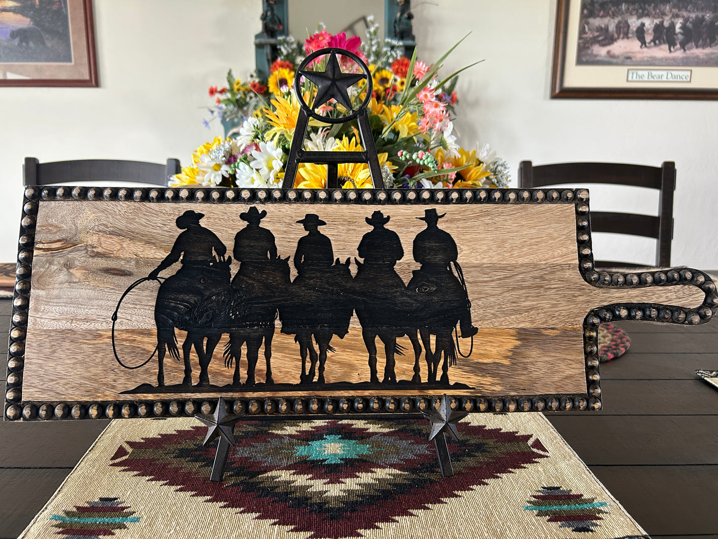 One-of-a-Kind Western Ranch Cutting Board