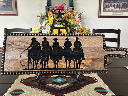 One-of-a-Kind Western Ranch Cutting Board