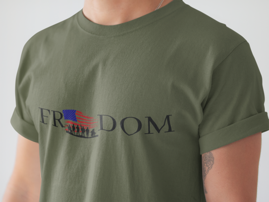 "Shop Men's Second Amendment T-Shirt - FREEDOM!"